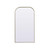 Kitchen And Bath Metal Frame Arch Full Length Mirror 35X66 Inch In Brass Mr1Fl3566Brs