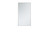 Kitchen And Bath Metal Frame Rectangle Mirror 20 Inch In Silver Mr42036S