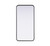 Kitchen And Bath R Corner Mirror 18 X36 X2 Black Mr8A1836Blk