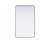 Kitchen And Bath R Corner Mirror 22 X36 X2 Brass Mr8A2236Bra