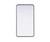 Kitchen And Bath R Corner Mirror 22 X40 X2 Black Mr8A2240Blk