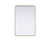 Kitchen And Bath R Corner Mirror 27 X40 X2 Brass Mr8A2740Bra
