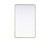 Kitchen And Bath R Corner Mirror 30 X48 X2 Brass Mr8A3048Bra