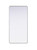 Kitchen And Bath R Corner Mirror 30 X60 X2 Silver Mr8A3060Sil