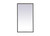 Kitchen And Bath Pier 20X36 Inch Led Mirror With Adjustable Color Temperature 3000K 4200K 6400K In Black Mre62036Bk