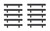 Kitchen And Bath Dior 4 Center To Center Matte Black Bar Pull Multipack Set Of 10 Pl402 4 Mb 10Pk