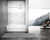 Kitchen And Bath Frameless Tub Door 60 X 60 Polished Chrome Td222 6060Pch