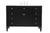 Kitchen And Bath 48 Inch Single Bathroom Vanity In Black Vf12548Bk