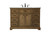 Kitchen And Bath 48 Inch Single Bathroom Vanity In Driftwood Vf15048Dw