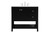 Kitchen And Bath 36 Inch Single Bathroom Vanity In Black Vf16436Bk