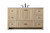 Kitchen And Bath Vanity Cabinet 7Dw 2Dr 54 X19 X34 Mango Wood Vf2854Mw