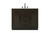 Kitchen And Bath Vanity Cabinet 2Dr5Dw 42 W X 22 D X 35 H Mocha Brown Vf29742Mmb