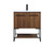 Kitchen And Bath 30 Inch Single Bathroom Vanity In Walnut Brown Vf42030Wb