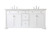 Kitchen And Bath 72 Inch Double Bathroom Vanity In White Vf53072Dwh