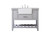 Kitchen And Bath 42 Inch Single Bathroom Vanity In Grey Vf60142Gr