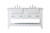Kitchen And Bath 60 Inch Double Bathroom Vanity In White Vf60160Dwh
