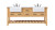 Kitchen And Bath 72 Inch Double Bathroom Vanity In Natural Wood Vf60172Dnw