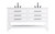 Kitchen And Bath Vanity Cabinet 4Dw 60 W X 22 D X 34 H White Vf60560Dwh