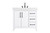 Kitchen And Bath Vanity Cabinet 2Dr 3Dw 36 W X 22 D X 34 H White Vf60636Wh