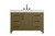 Kitchen And Bath Vanity Cabinet 1Dr 6Dw 48 W X 22 D X 34 H Chestnut Brown Vf60648Mcb