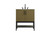 Kitchen And Bath Vanity Cabinet 2Dr 30 X22 X34 Chestnut Brown Vf60730Mcb