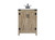 Kitchen And Bath 24 Inch Single Bathroom Vanity In Natural Oak Vf90224Nt