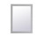 Kitchen And Bath Aqua Rectangle Vanity Mirror 27 Inch In Grey Vm22736Gr