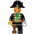 Lego Captain Red Beard With Pirate Hat Pi002