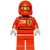 Lego F1 Ferrari Pit Crew Member With Vodafone Shell Torso Stickers Rac025S