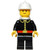 Lego Fire Classic White Fire Helmet White Airtanks Firec018