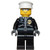 Lego Police City Leather Jacket With Gold Badge White Hat Silver Sunglasses Cty039