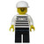 Lego Police Jailbreak Joe Black Legs With White Cap Jail003