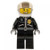 Lego Police City Leather Jacket With Gold Badge And Police On Back White Helmet Trans Black Visor Cty228
