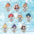 Love Live Sunshine Acrylic Keychain Smile Smile Ship Start Feat Sangatsu Youka Keychain By Sega Sg95608