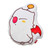 Final Fantasy Fluffy Fluffy Die Cut Cushion Moogle Goods Other By Square Enix Sq36129
