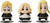 Chibi Figures Takemichi Hanagaki Manjiro Sano Ken Ryuguji Bkub Version Figures Non Scale Figure By Good Smile Arts Shanghai Gas92773
