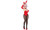 Super Sonico Bicute Bunnies Figure Super Sonico Red Version Non Scale Figure By Furyu Corporation Fr40261