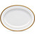 Charlotta Gold Oval Platter, 16" 1716-414 By Noritake