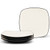 Colorwave Graphite Set Of 4 Square Salad Plates, 8.25" 8034-588D By Noritake