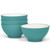 Colorwave Turquoise Set Of 4 Rice Bowls, 5.75", 20 Oz. 8093-772D By Noritake