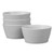 Gog Swirl Set Of 4 Cereal Bowls, 6", 25 Oz. 4390-500D By Noritake