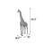 Lifesize Giraffe 12Ft Statue Realistic Safari Sculpture 10826789 By AFD