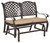 Savannah Rocking Glider Love Seat / Bench / Settee. Outdoor, Cast Aluminum, Bridgeton Moore, Sumbrella, Patio, Furniture 11232042 By AFD