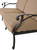 Savannah Loveseat 52 Inch, Outdoor, Deep Seating, Cast Aluminum, Bridgeton Moore, Sumbrella, Patio, Furniture 11232051 By AFD