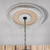 24" Dia White Ceiling Fan Lighting Medallion Diy Decorative Lighting Solution 11277822 By AFD