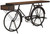 Mountain Blacksmith Authentic Bicycle Console Bar Counter Vintage 80 Inches 12007335 By AFD