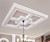 72" Dia White Majestic Square Chandelier Ceiling Medallion Diy Lighting Wall 12014627 By AFD