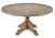 Farmhouse 60 Inch Round Wood Pedestal Dining Table 12018170 By AFD