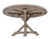 Farmhouse 60 Inch Round Wood Pedestal Dining Table 12018170 By AFD