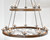 Two Tier Ridge Line 56" Chandelier 12018404 By AFD
